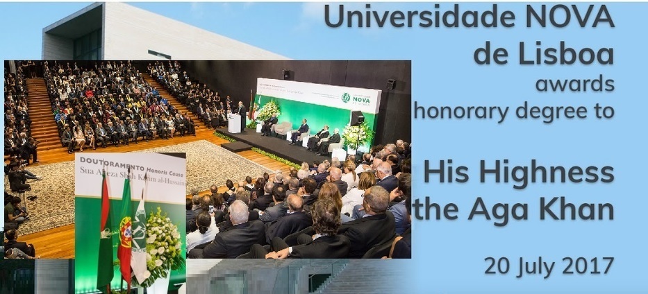 Full Event Video – IC Lisbon: His Highness Prince Karim Aga Khan receives honorary degree from Universidade NOVA de Lisboa