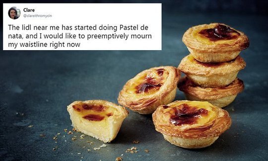 Pastry fans go wild for Lidl’s version of Portuguese Pastel de Nata | Daily