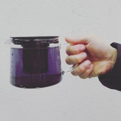 Violet Volcanic Tea - Gastro Obscura