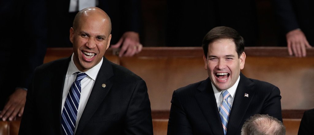 Rubio Pokes Fun At Cory Booker’s Spanish: ‘It Sounded More Like Portuguese’ | The Daily Caller