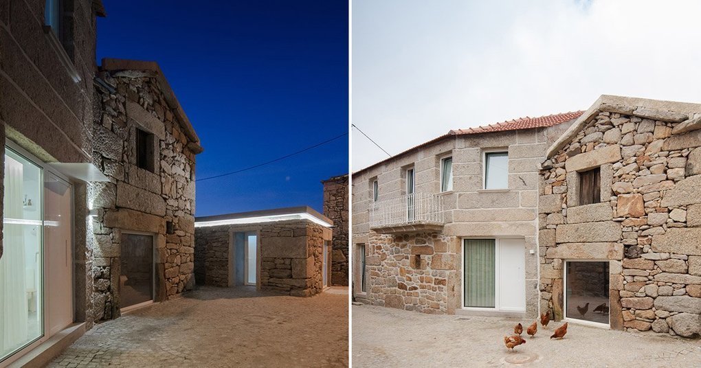 COVO interiors renovates a 1940s grandfather house in portugal -