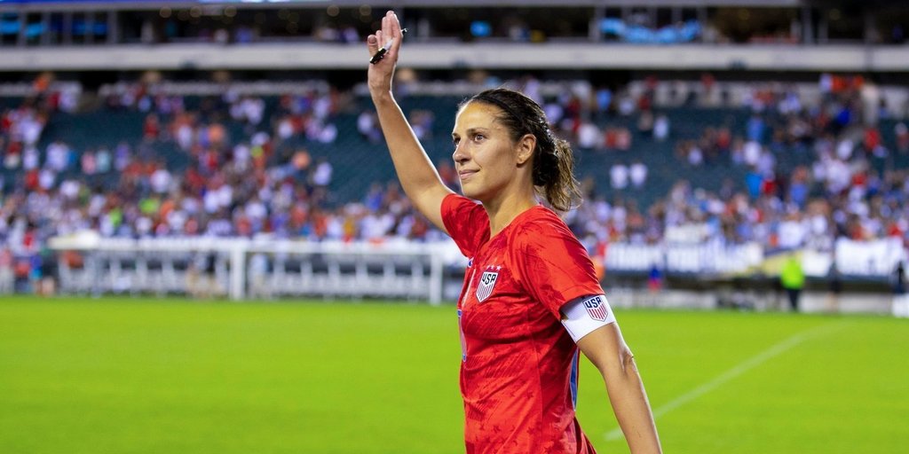 Carli Lloyd celebrated a goal against Portugal with a tribute to the Philadelphia Eagles and a nod to the NFL -