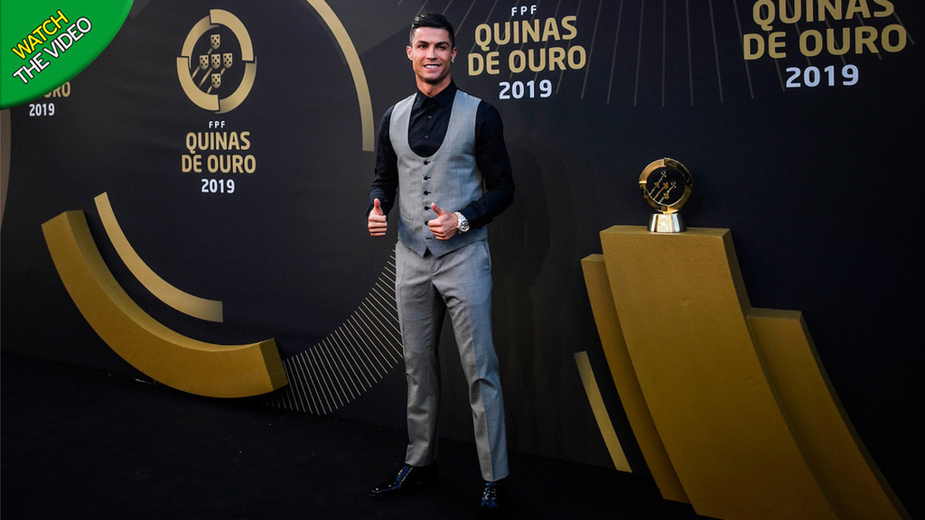 Cristiano Ronaldo wins Portuguese POTY award for record 10th time - Mirror Online -