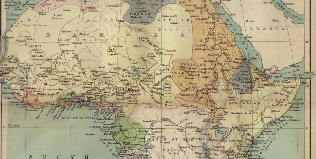 How many African countries got their names —