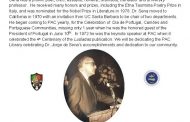 The Dedication Ceremony of the Dr. Jorge de Sena Library: A 100 year Celebration of His Life - San Jose -
