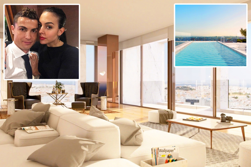 Inside Cristiano Ronaldo’s new £6m luxury Lisbon flat featuring gym and indoor pool close to bedsit he lived in as a kid –