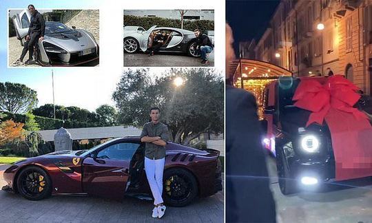 Life in the fast lane: Cristiano Ronaldo's ever-growing garage of supercars | Daily -