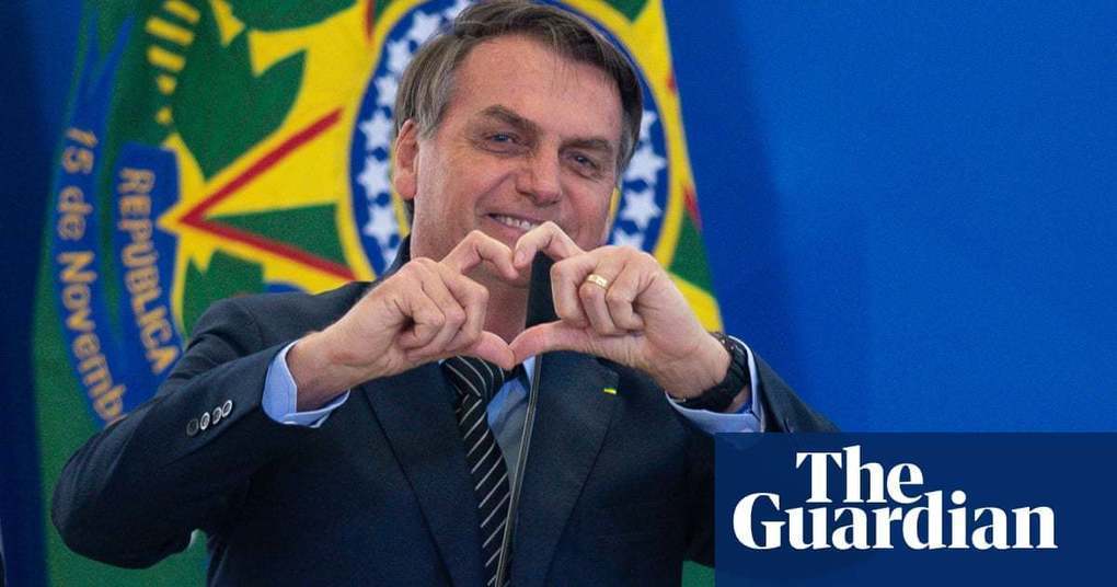 Outrage as Jair Bolsonaro appears to endorse Brazil anti-democracy protests | World news | The Guardian -