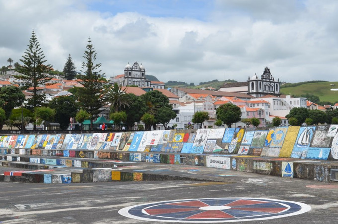 The Azores: The incredible “sea art” of Horta on Faial -