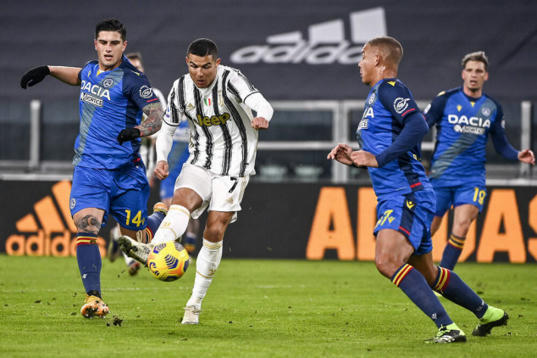 Cristiano Ronaldo breaks Pele's goalscoring record with brace vs Udinese - 