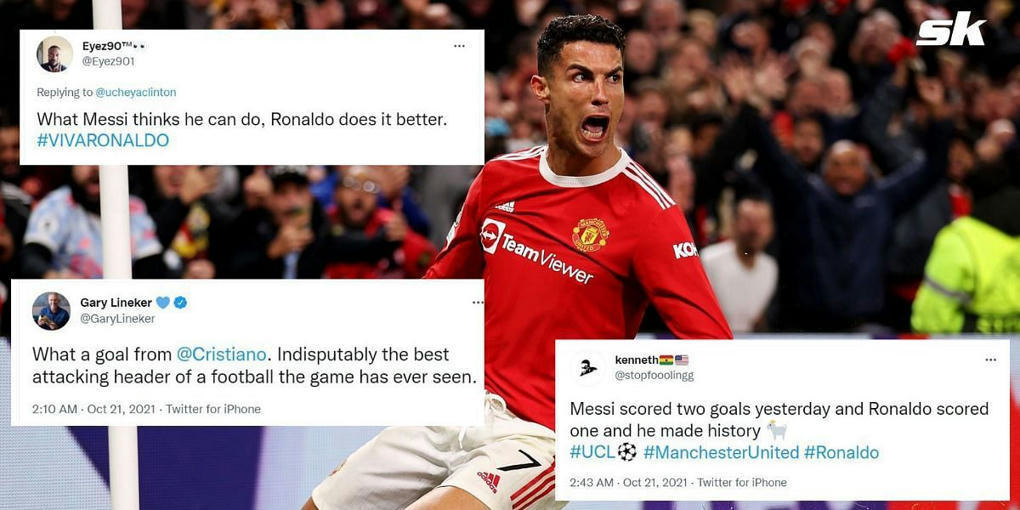 Twitter explodes as Cristiano Ronaldo seals late comeback win for Manchester United
