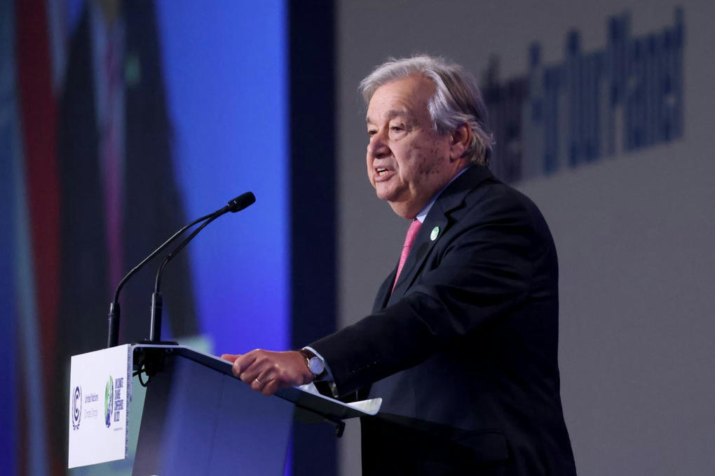Stop treating nature like a toilet, UN secretary general António Guterres tells world leaders