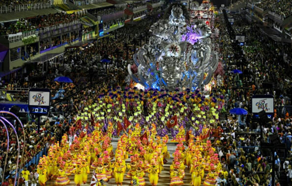 'Long live the samba!': Brazil holds first carnival since Covid